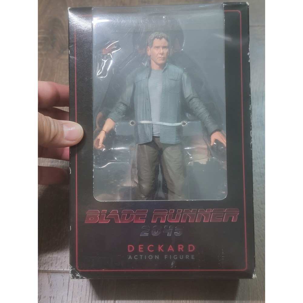 NECA Blade Runner 2049 Rick Deckard Series 1 Action Figure Harrison Ford Toy